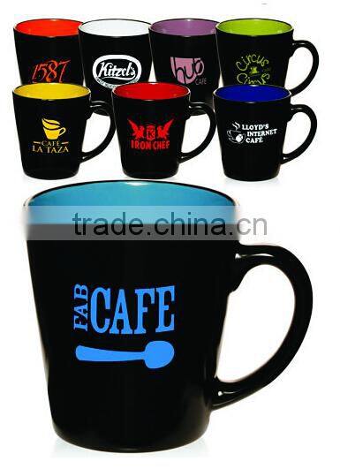 Wholesale bulk ceramic material pumpkin shaped mug