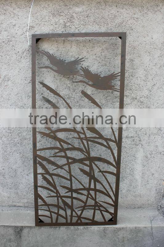 Decorative metal wall art