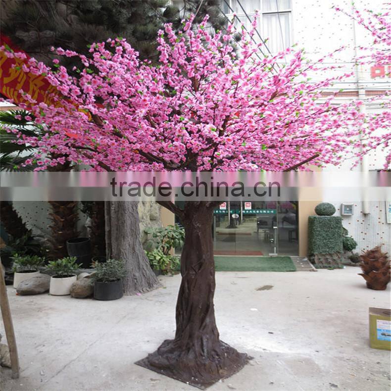 SJZJN 308 Lovely Artificial Peach Blossom Pink Peach Wishing Tree Wedding Decoration Tree