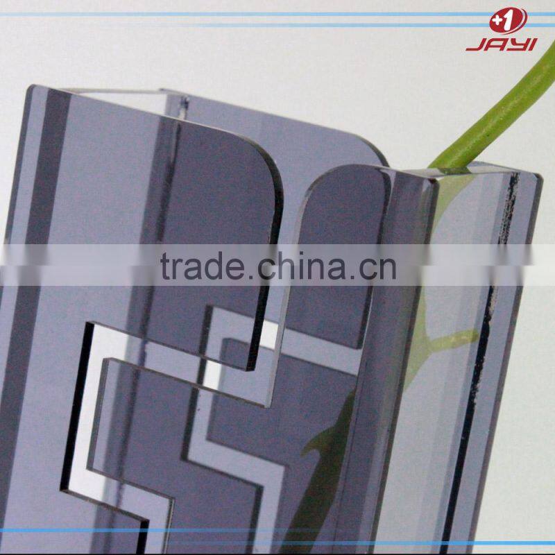 Custom cheap tall glass vases & tall plexiglass vase