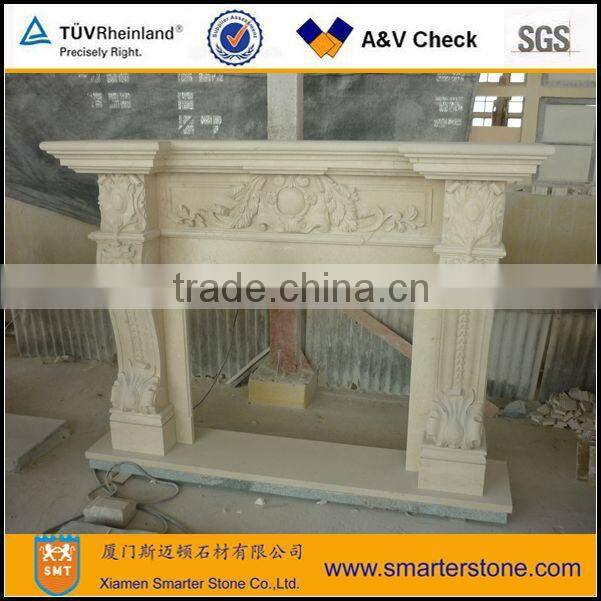 European Style Marble Mantel