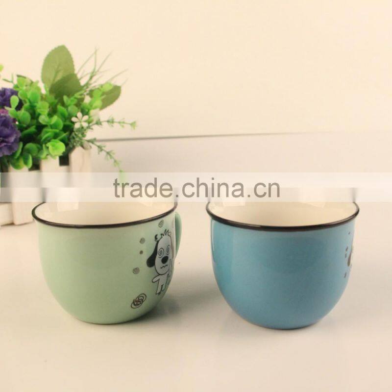 customized logo handmade stoneware bowl for promotional