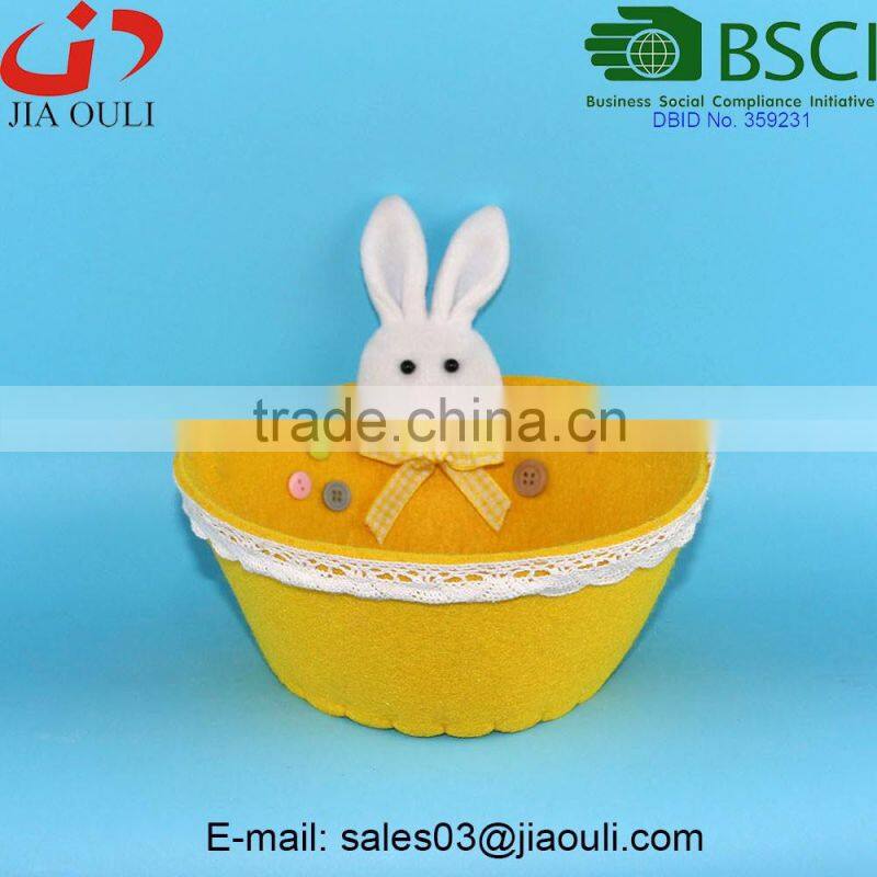 BSCI Audit Factory Non-woven fabric flower pot, decoration cheap flower pots