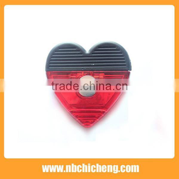 Heart Shape Plastic Paper Magnet Magnetic Clip/Fridge Magnetic Clip