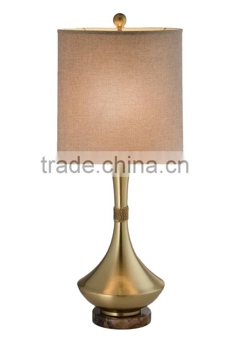 BISINI Modern Bronze Bedroom Bedside Lamp