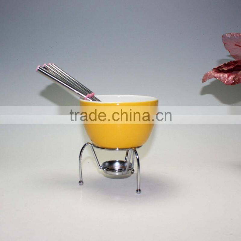 Ceramic Chocolate Fondue