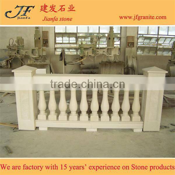Marble railing baluster