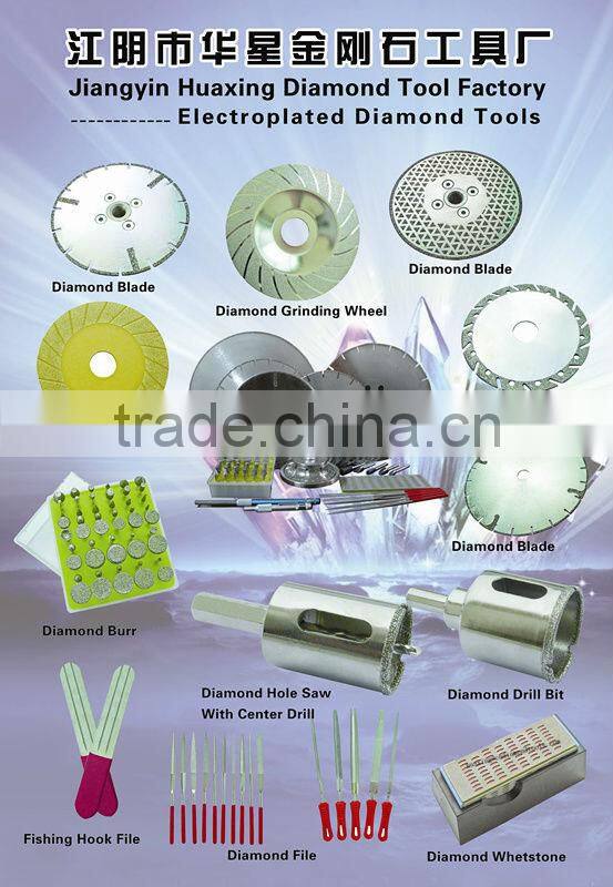 12pcs/set Electroplated Diamond Taper Files Sets