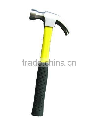 Heavy duty American type Claw Hammer with fiberglass handle