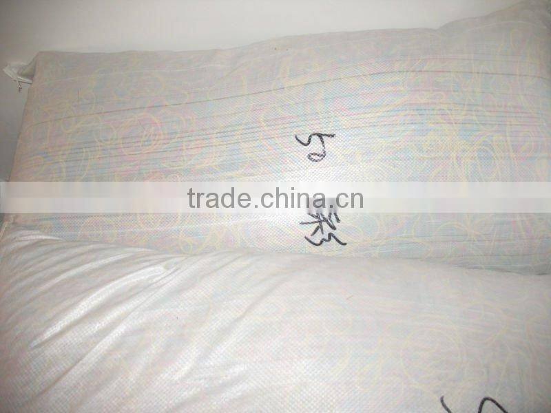 smalll green elastic rubber band of natural rubber