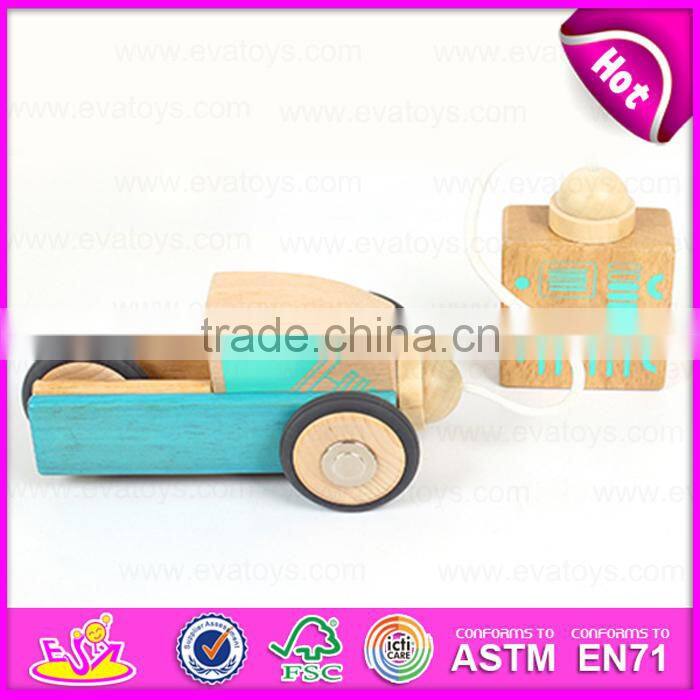 3D Construction set small flexible magic wooden robot,Educational Toy Wooden Robot Kit for children W03B046