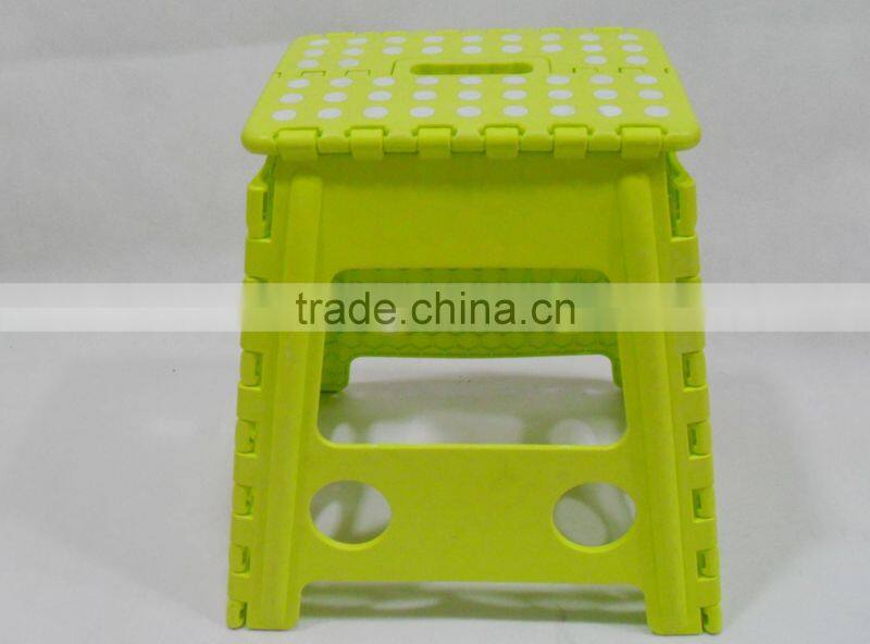 Plastic folding stool