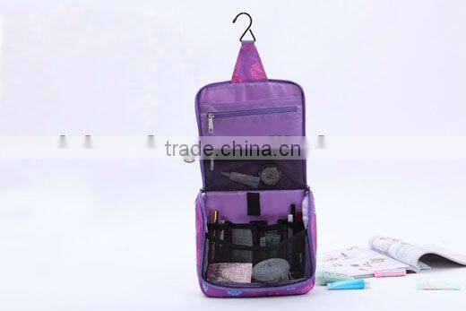2013 Newest Style Portable cosmetic bag for girls with polyester