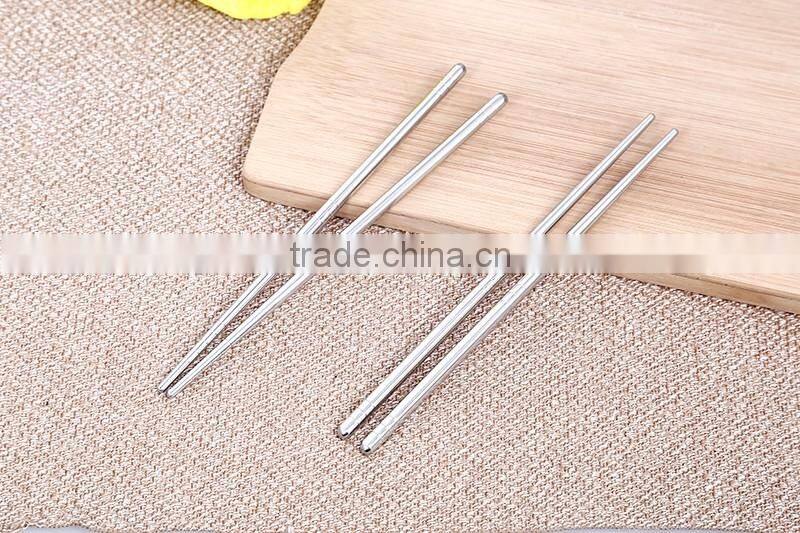 Bulk Wholesale Stainless Steel Chopsticks Tableware