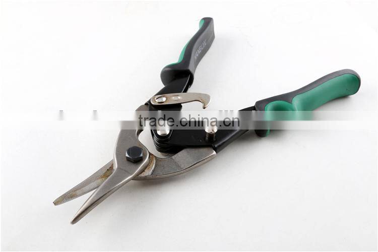 Left Cut Aviation Tin Snips For Cutting Steel Sheet