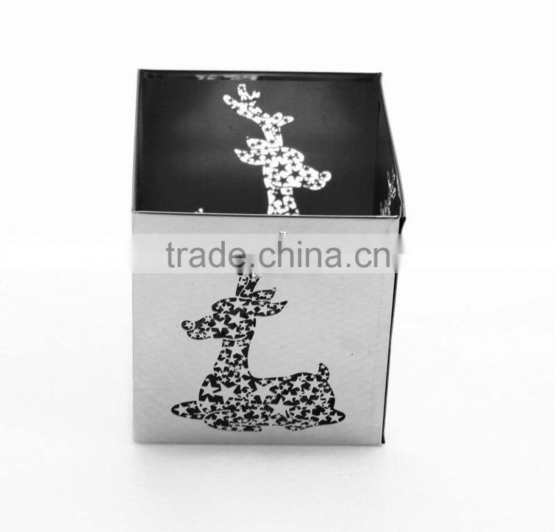 42122 stainless steel candle holder / candle cover