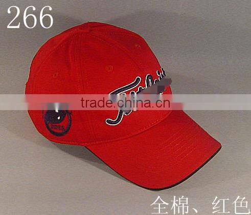 Cotton Material Sport Hats embroidered logo Golf Caps