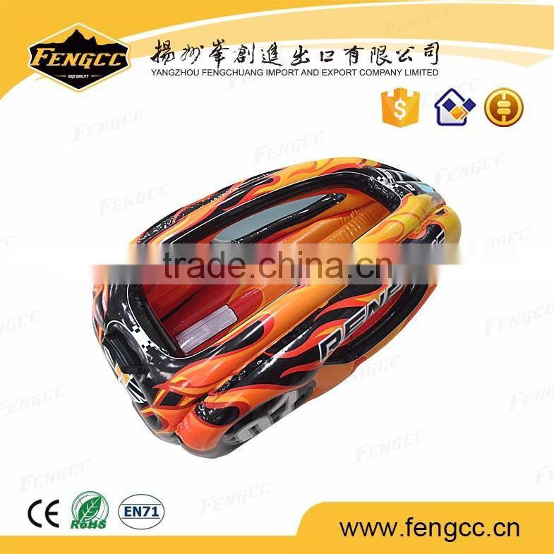 eco-friendly beach airbed kid's floated Water Sports plastic floating toy boats