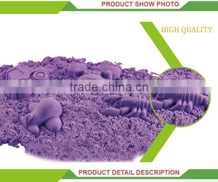 Good selling kids intelligent toy diy magic sand for kids