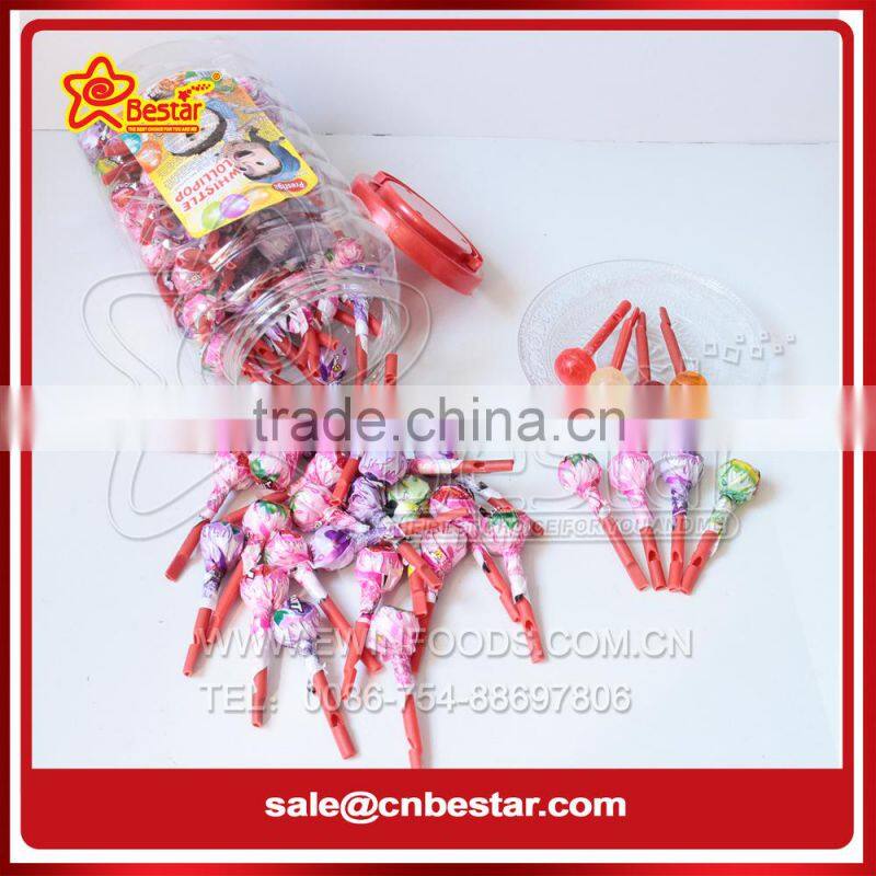 Colorful Heart Shape Fruity Flavor Lollipop