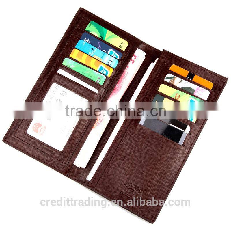 multi credit card genuine leather men's wallets