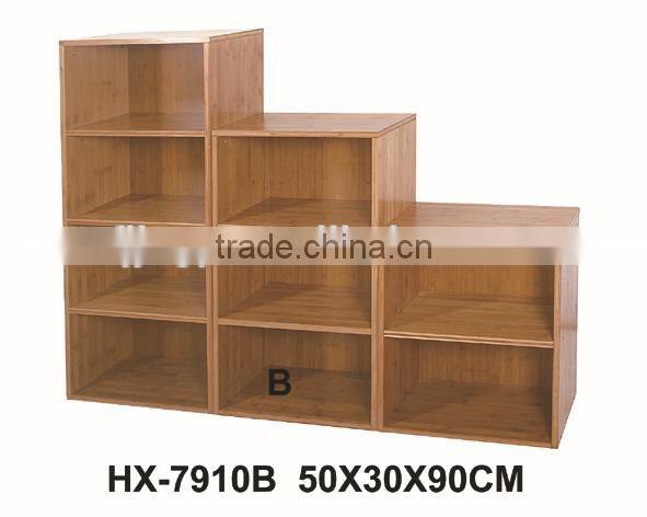 4 tiers bamboo display shelf cheap, hot selling shelf bamboo, wooden bamboo book rack