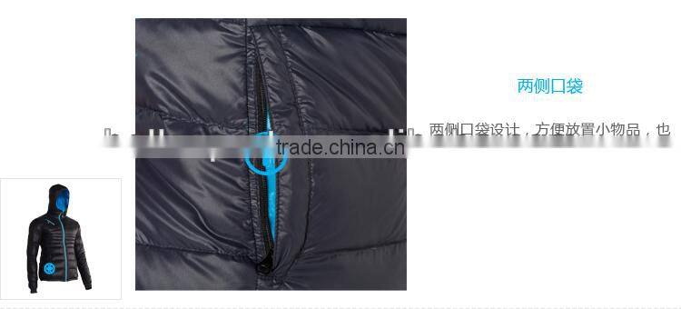 Thicken warm cotton jacket for woman winter glossy padded with hat puffa jacket lady coat