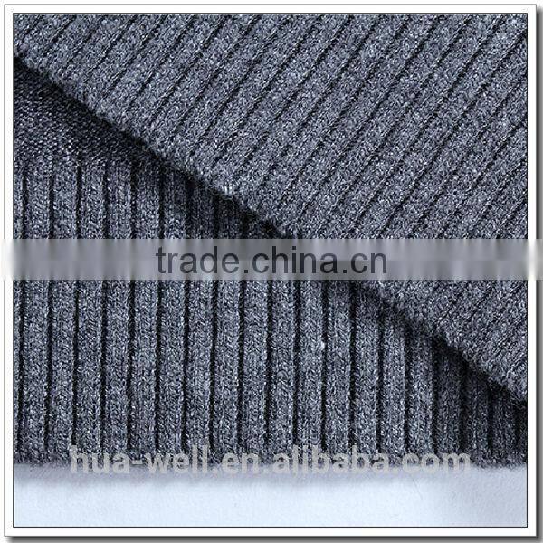 Men V-neck contrast color cashmere pullover sweater