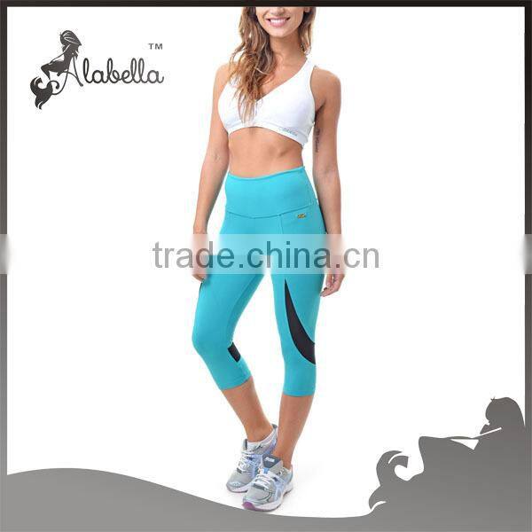 Ladies fitness clothing women leggings tight yoga wear capris pants