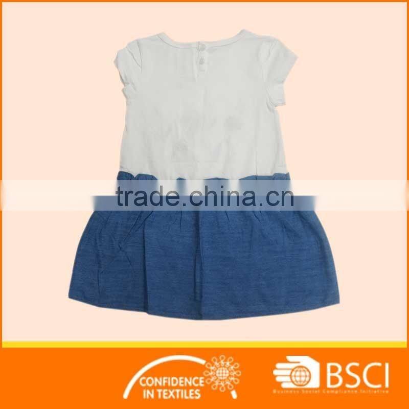 Children Wear Floral Cotton Baby Girl Dress