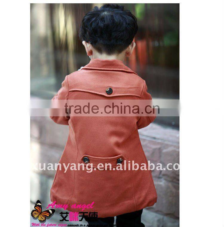 children fashion coat with high qualtiy child new year boys fur coats