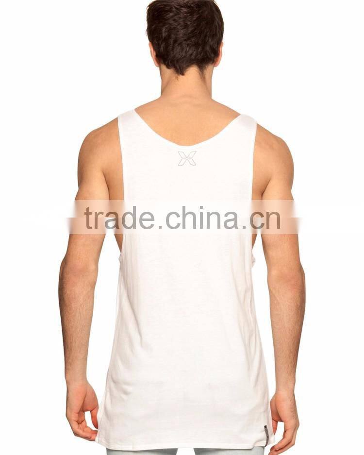 Low cut sexy men tank top