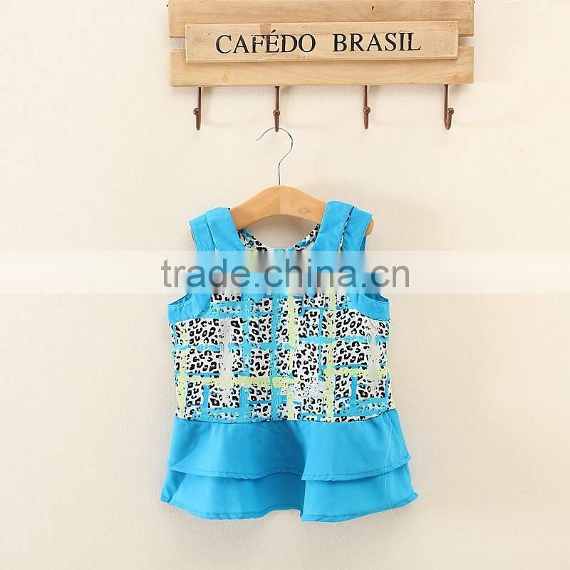 New arrival Cheapest Indian girls without dress 2017 New child clothes baby girls' suits summer Kids clothes 2-7 years old