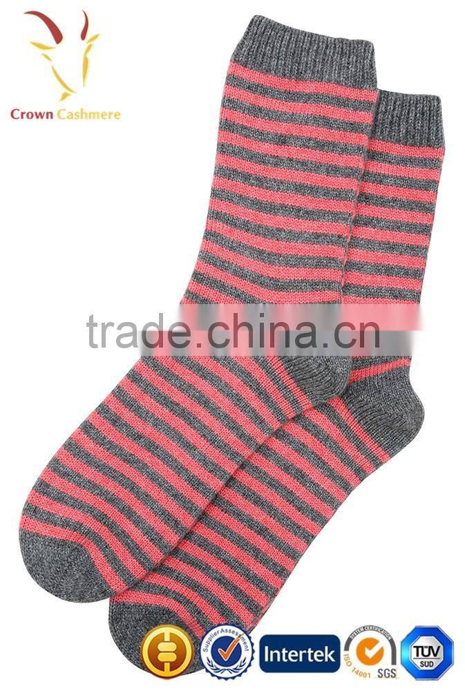 100% cashmere socks cable knit knee socks cheap knee socks