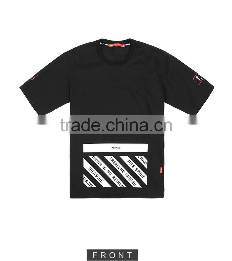OEM short sleeve round neck 100% cotton tshirt printing custom t shirt men t shirt wholesale