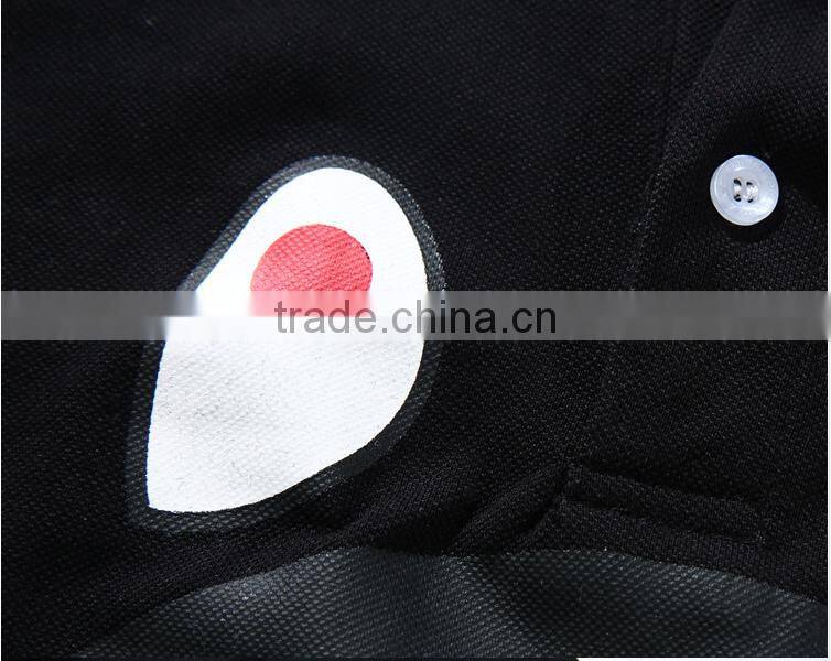 cheap promotional high quality customed XXXL 100% cotton printed polo shirt for men