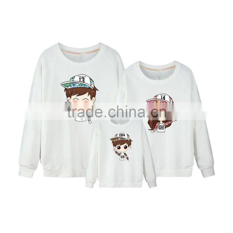 Custom family love couple printing design hoodies for couple