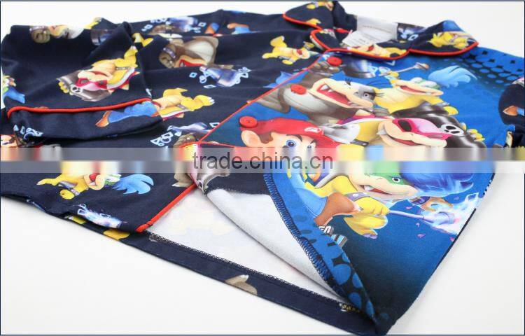 coat style pajamas printing pajamas license pajamas