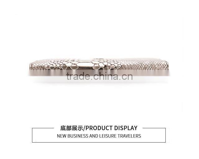 Hotsale genuine leather wallet designer cell phone wallet women coin wallet purse