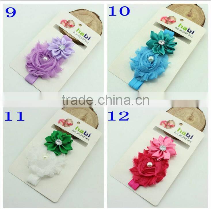 Sweet Children's Lace Chiffon Headband For Girls, Flower Fashion Lovely Headwear Accessories