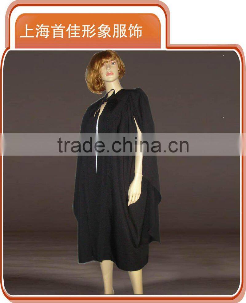graduation gown major gown academic uniforms Deluxe doctoral gown