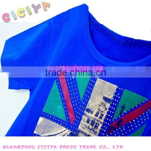 England national flag summer boy's tshirt