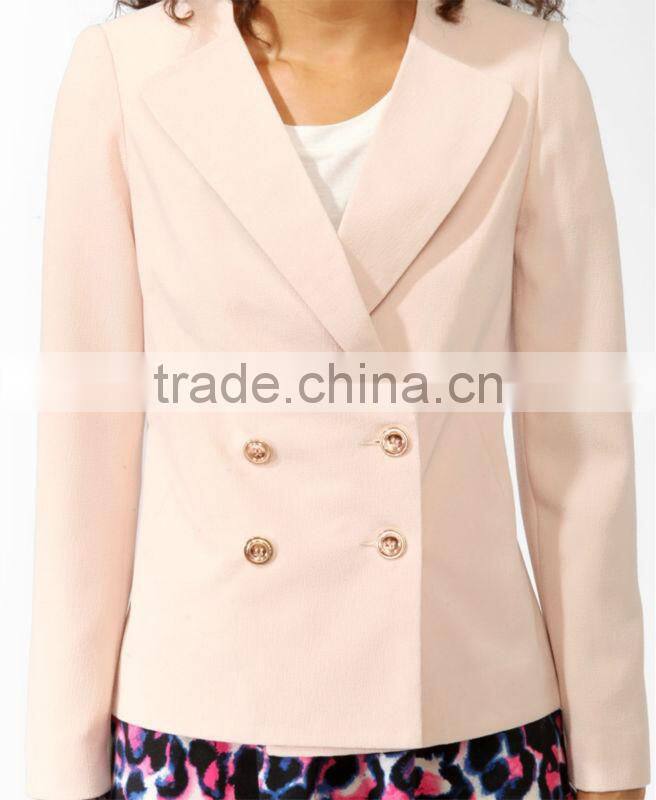 Pointed Lapel Blazer