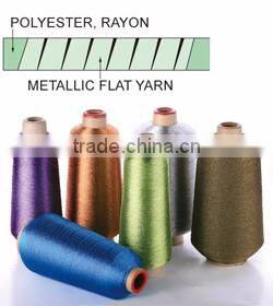 China MH type metallic yarn for Embroidery