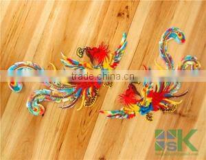 DIY Pathches Phoenix Sew on Iron On Patches For Clothing Garment Felt Badge Appliques DIY Accessory