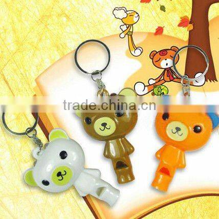 Bear shaped LED key chain promotion gift