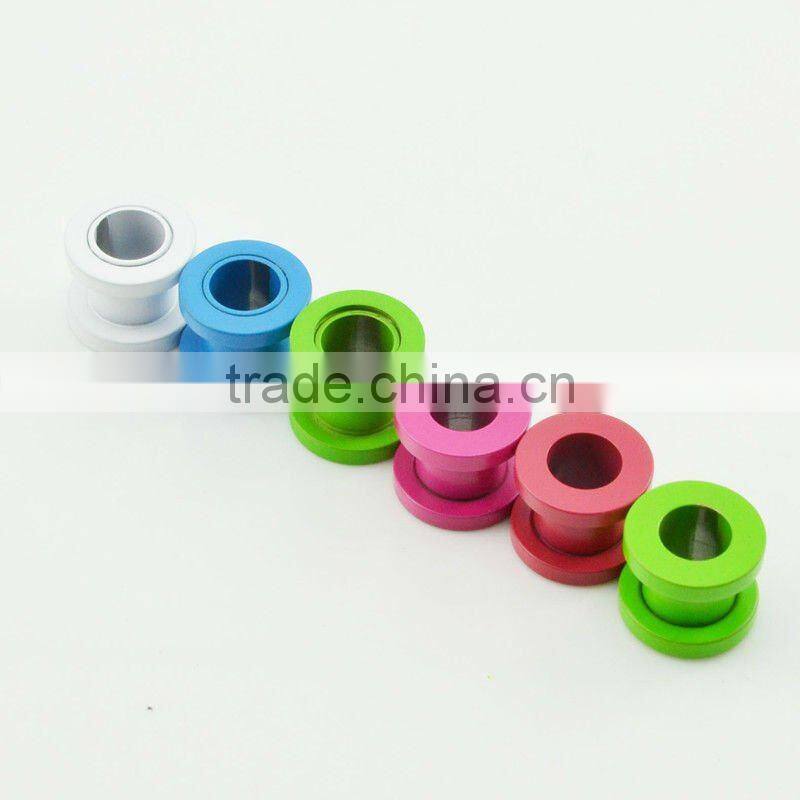 2015 new style hot selling spray paint body piercing jewelry,316l stainless steel fake plugs,fashion fake ear gauges