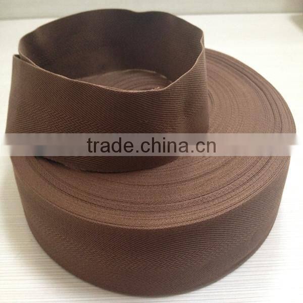 herringbone 100% cotton webbing cotton tape