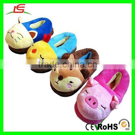 New Hot Lovely Closed eyes Cartoon Plush Animal chick Slippers for Women