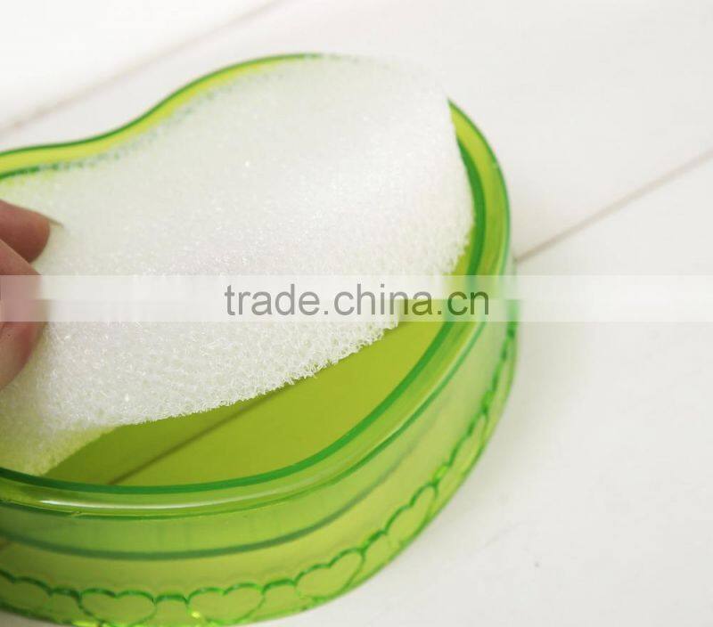 plastic home use soap dish, plastic soap case heart style